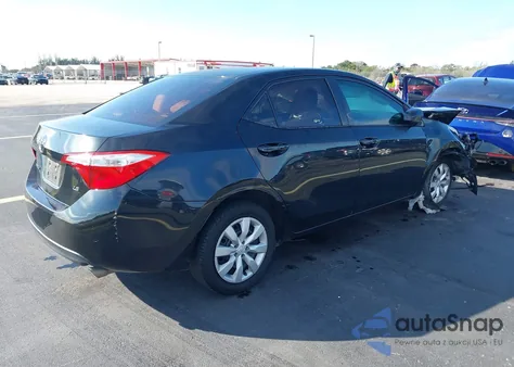 2016 Toyota Corolla Le from USA, damaged, VIN 5YFBURHE4GP506528
